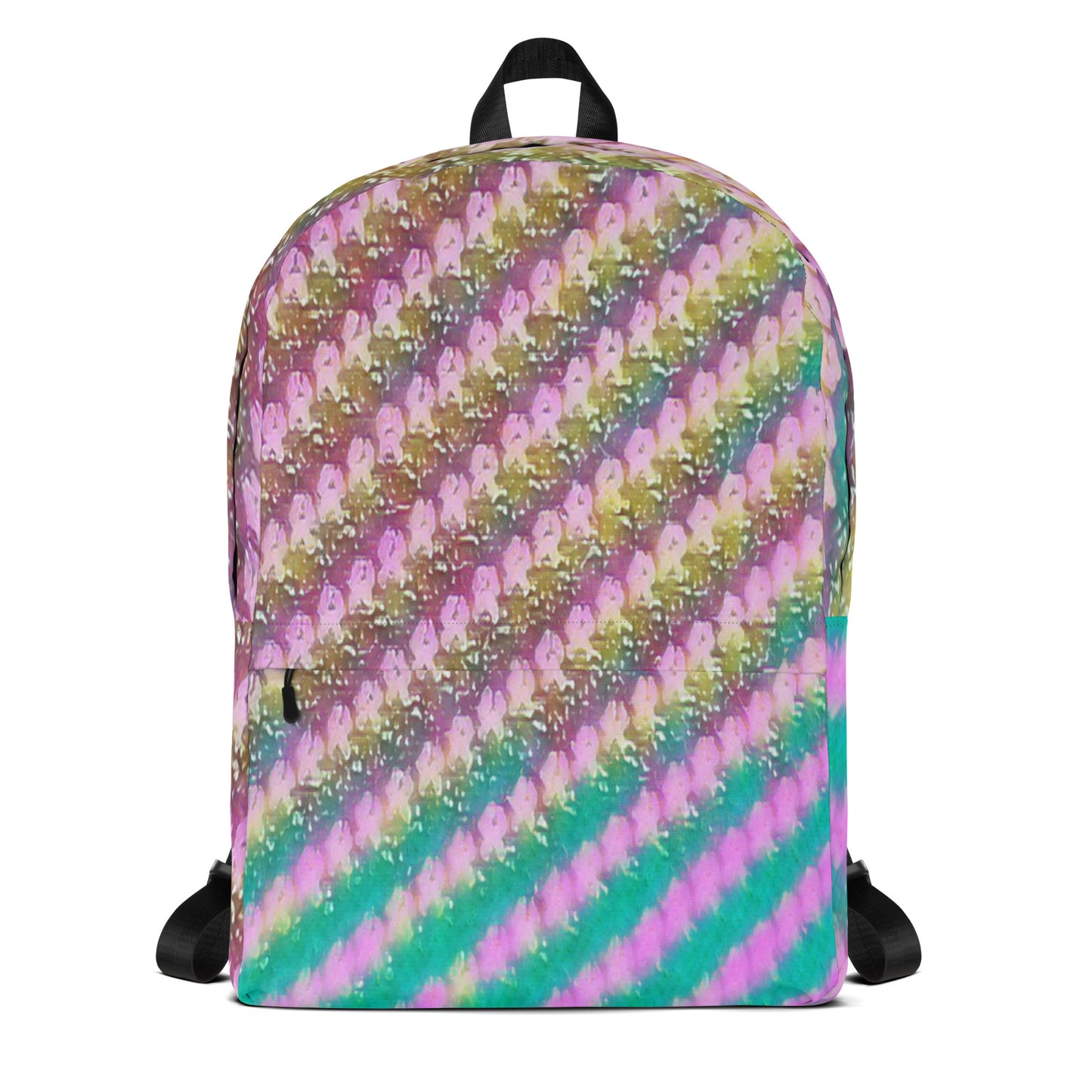 Backpack | Funky Pink Stripes | by Bessan