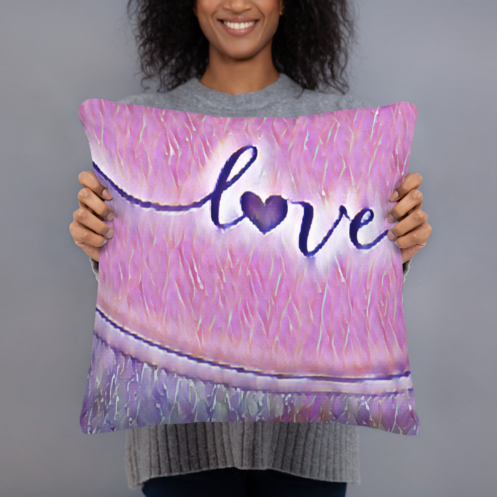 Throw Pillow | Love | by Bessan