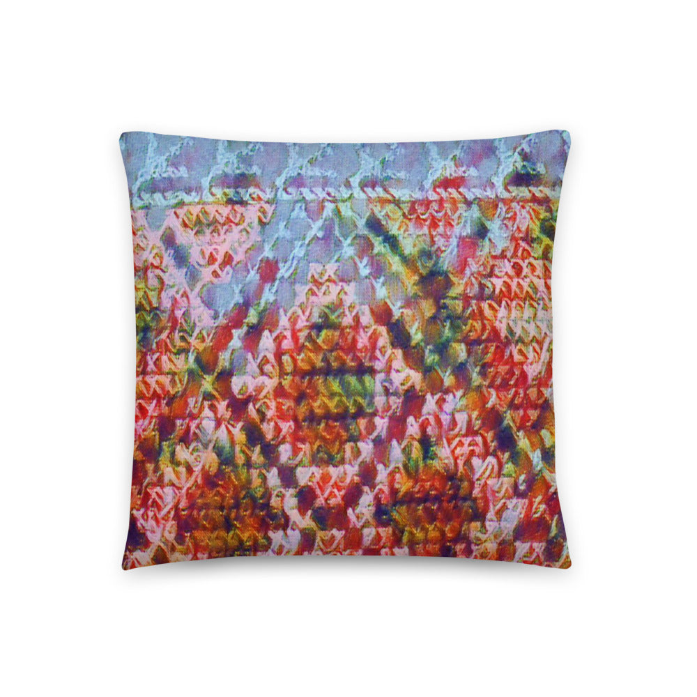 Throw Pillow | Grandma's Tatreez | by Bessan