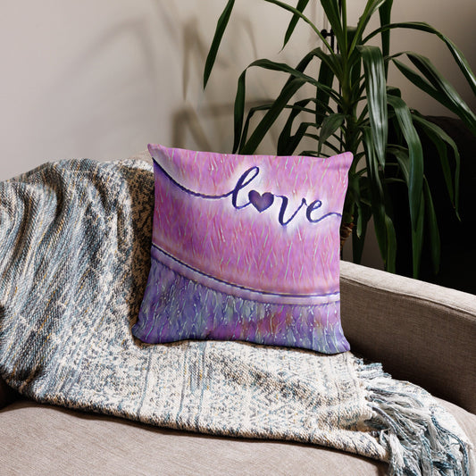 Throw Pillow | Love | by Bessan