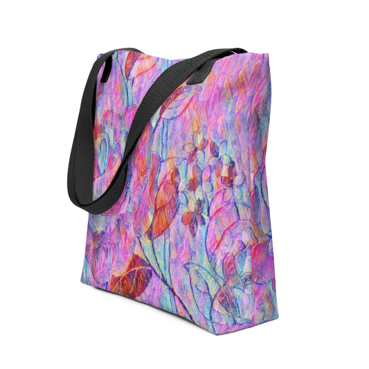 Tote Bag | Rose Print | by Bessan