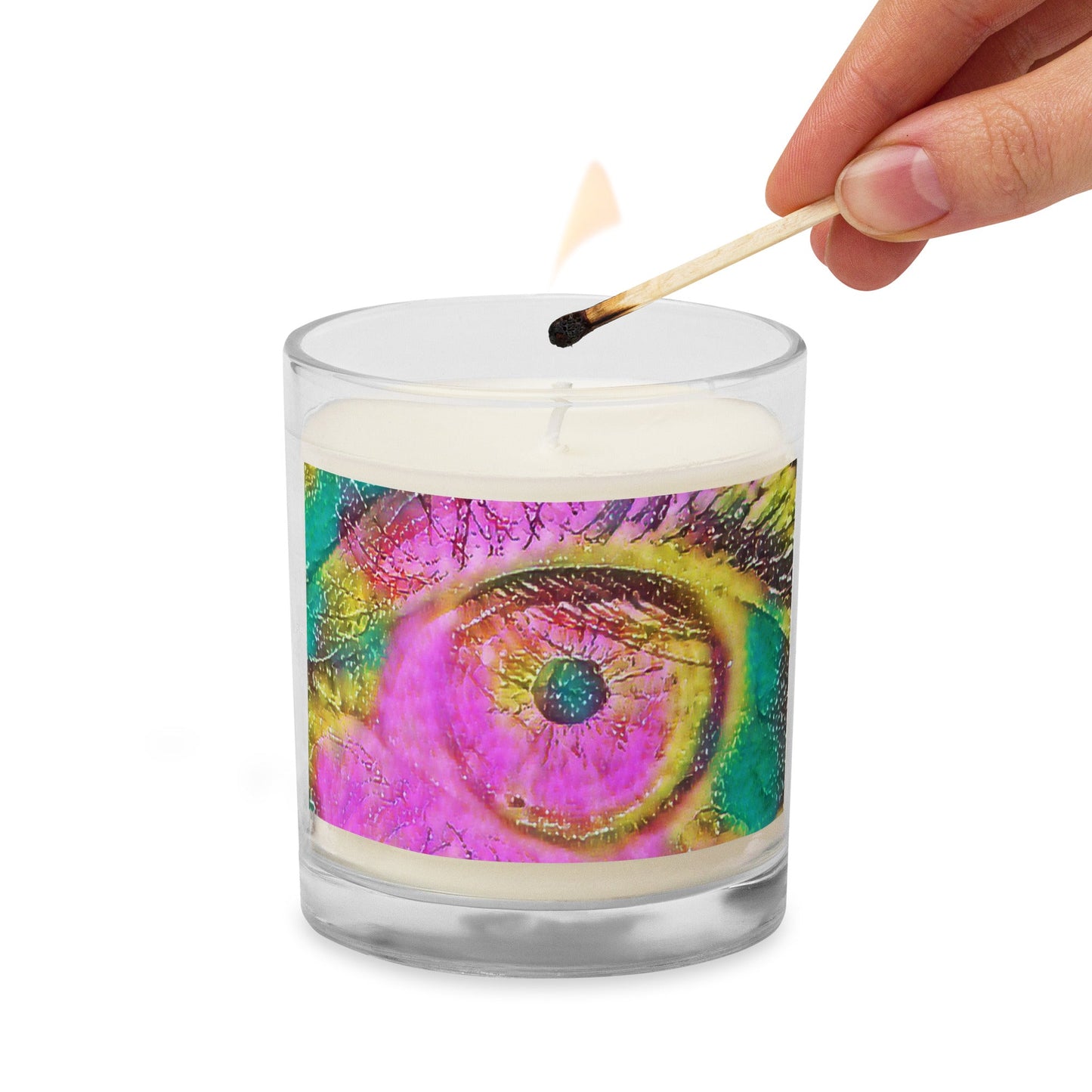 Unscented Candle | Eye | by Bessan